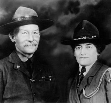 Juliette Gordon Low with Baden Powell